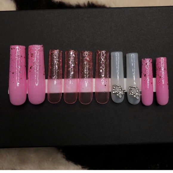 Presson Nails Handmade 100% Gel - Picture 1 of 2